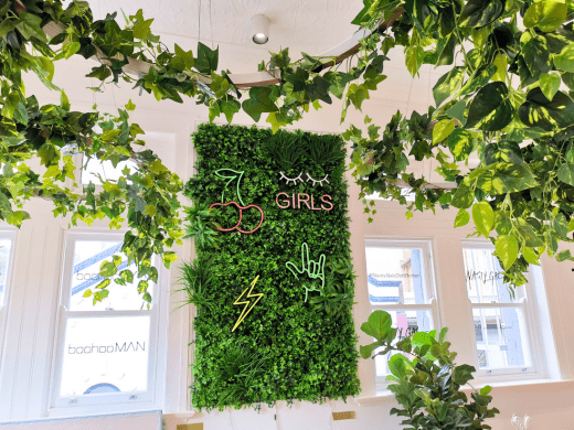 7 Creative Ways to Use Artificial Hanging Plants for Events and Venues - Evergreen Walls