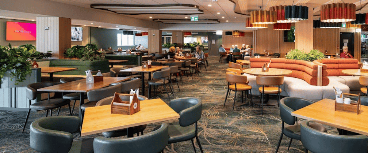 Built-In Artificial Planters: How Westside HQ Club Transformed Its Bistro