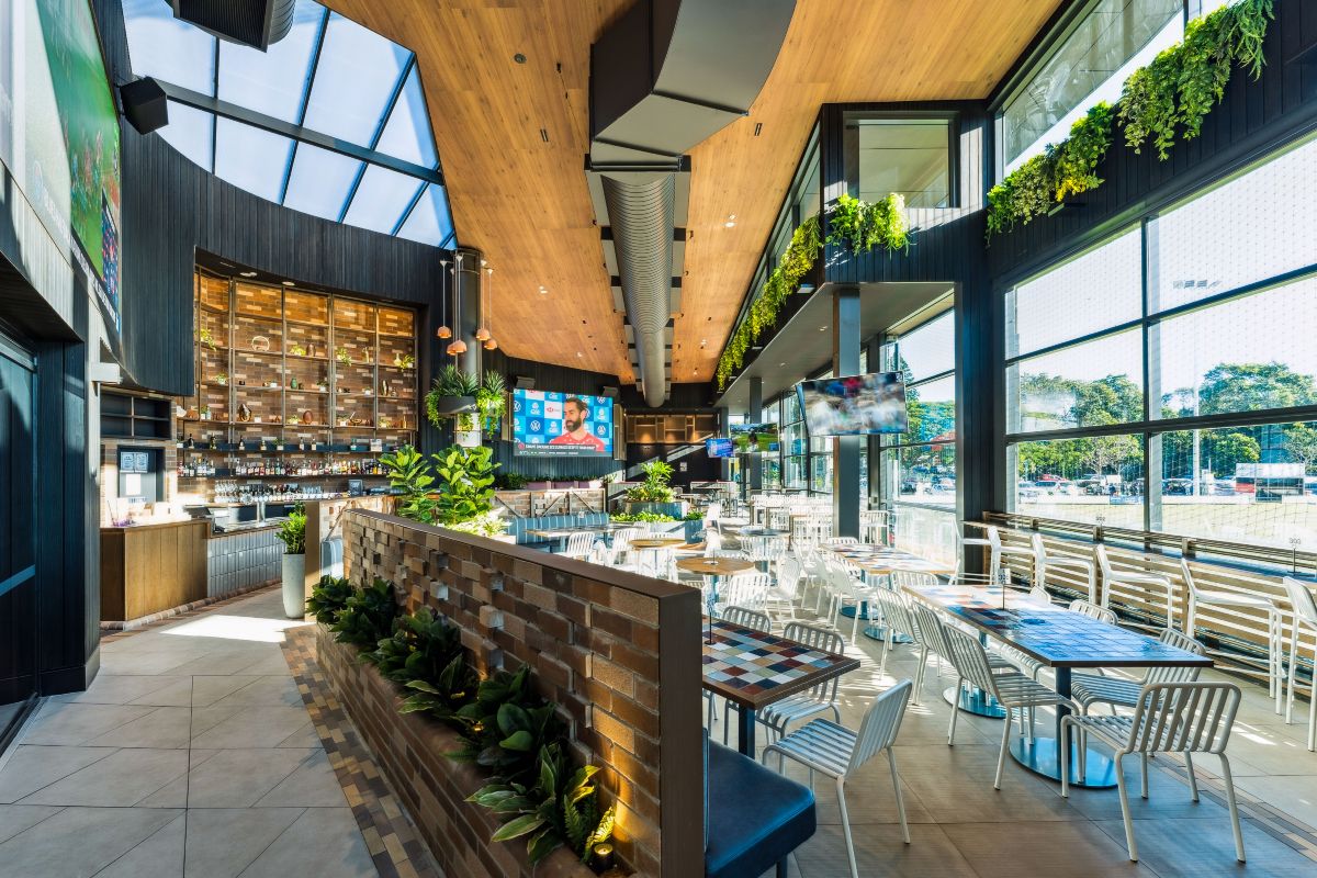 Arana Leagues Club Greenery Fitout: A Stunning Transformation with Evergreen Plants - Evergreen Walls