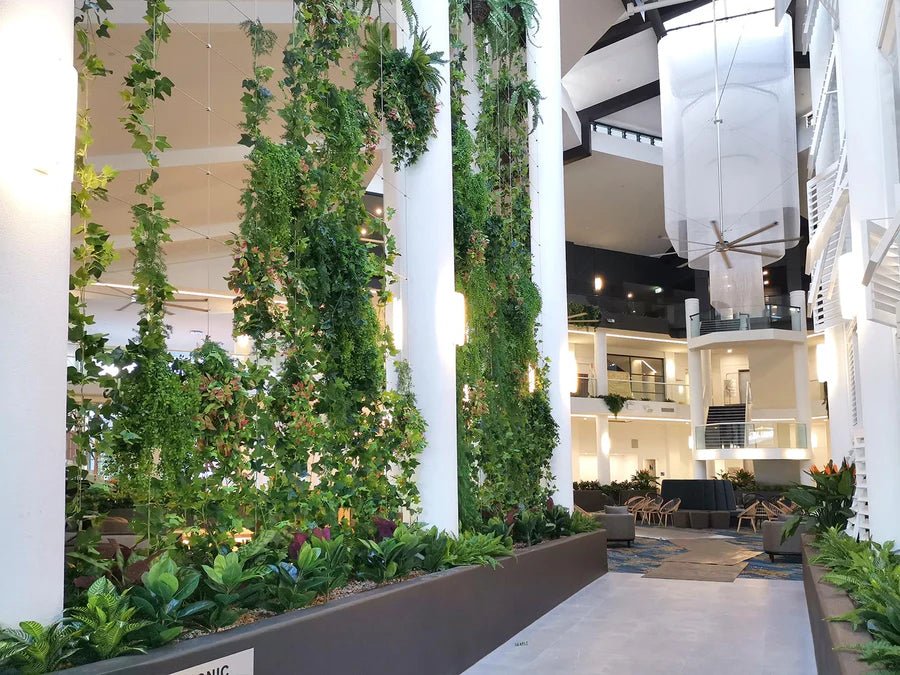 Daydream Island Resort and Their Idyllic Evergreen Artificial Greenery - Evergreen Walls