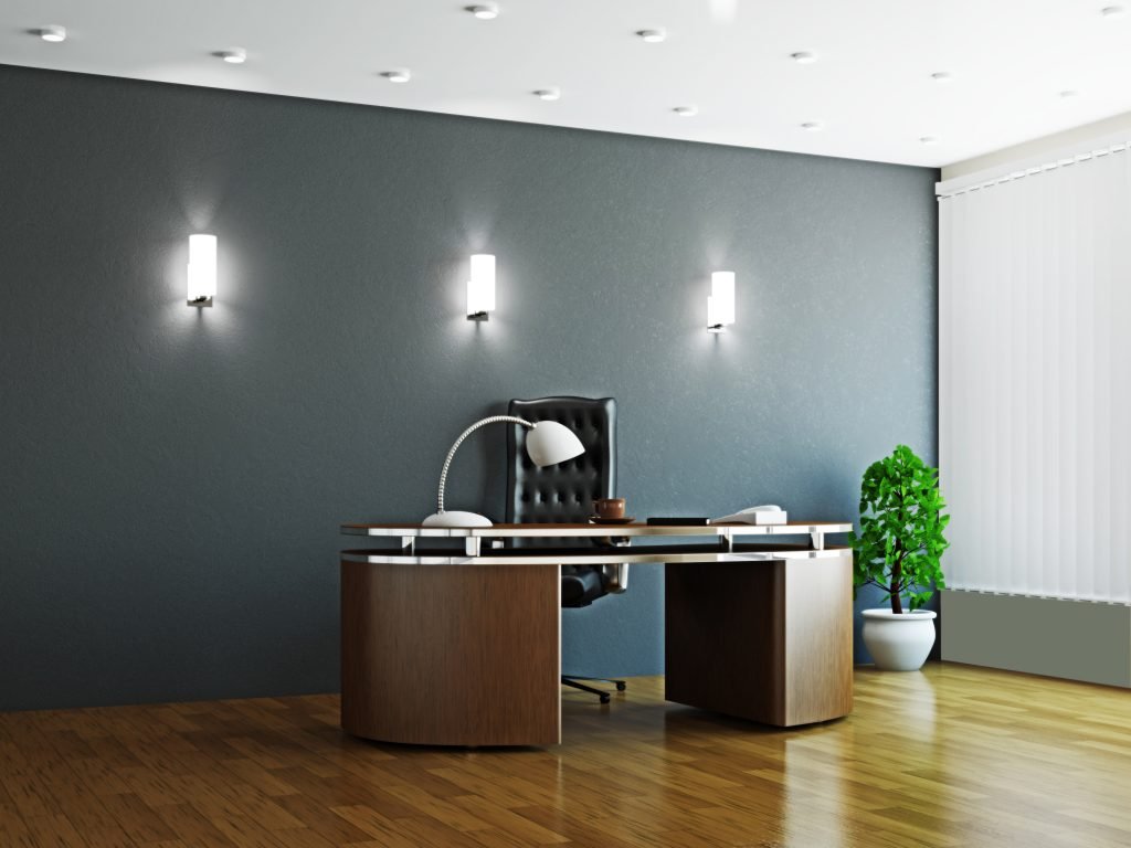 How to Create The Illusion of Light In Your Windowless Office - Evergreen Walls