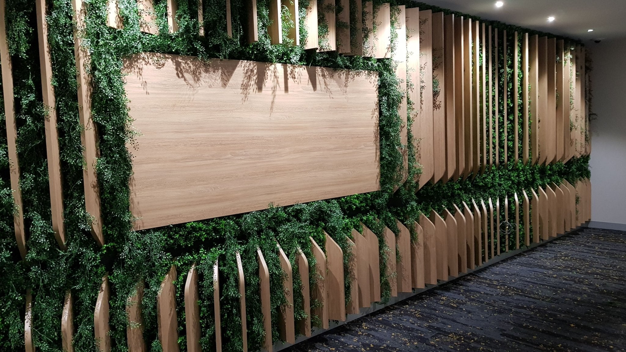 Wollongong Private Hospital, Evergreen Custom Greenery Fitout - Evergreen Walls