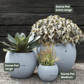 Lightweight Dome Pot | Grey
