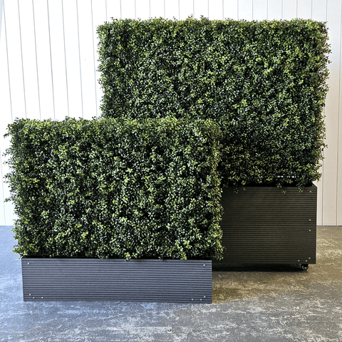 Portable Boxwood Hedge Planter UV