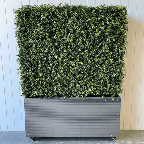 Portable Boxwood Hedge Planter UV