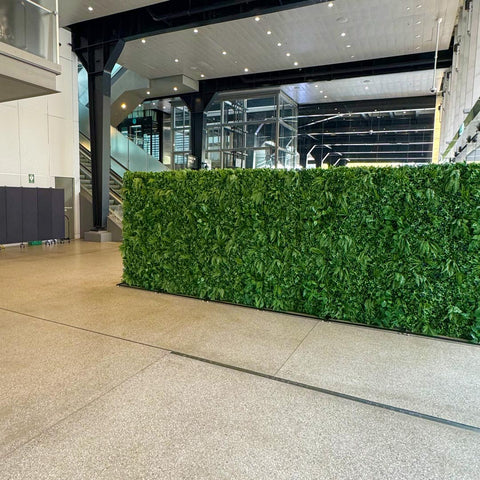 Double Sided Free Standing Green Wall Privacy Wall 2m X 2m