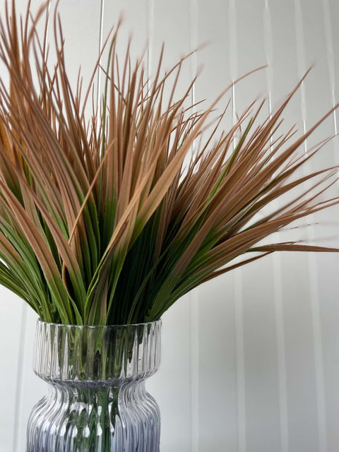 Grass Bush Brown 35cm (UV) - Evergreen Walls