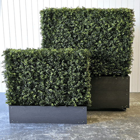 Portable Boxwood Hedge Planter UV - Evergreen Walls