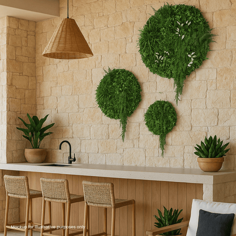Triple Disc Bundle - 3 x Garden (S,M,L) - Evergreen Walls