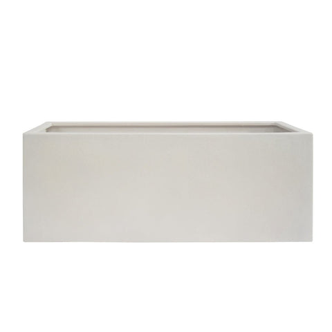 Planter Box White Trough - Evergreen Walls