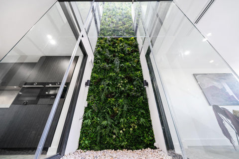 Unique Green Wall Elevates Residential Renovation
