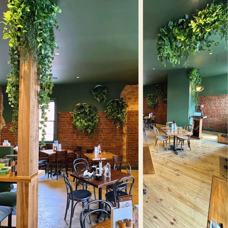 Transforming a Heritage RSL Dining Room with Artificial Greenery - Mess & Barracks, Ararat