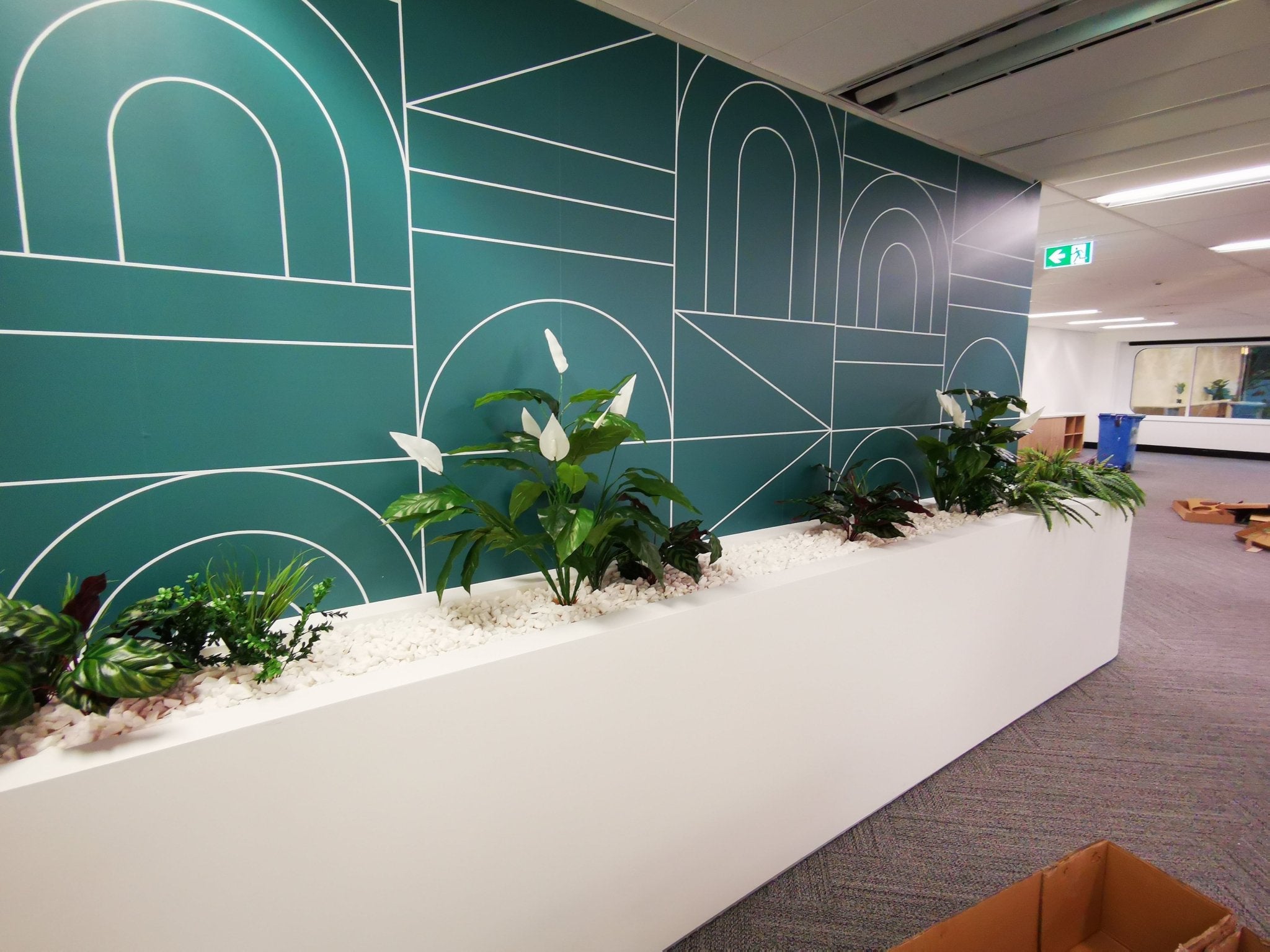 Artificial Greenery Installation For Australian National Projects - Evergreen Walls