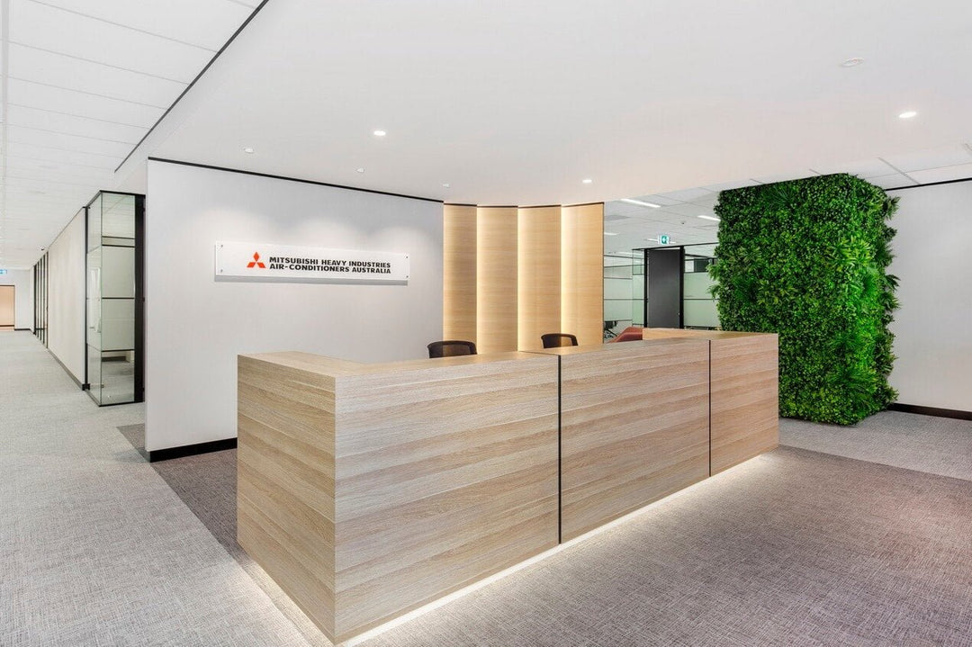 Greenery Installation At Mitsubishi's Western Sydney Office – Evergreen ...