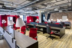 The Hottest Office Interior Trends - Evergreen Walls
