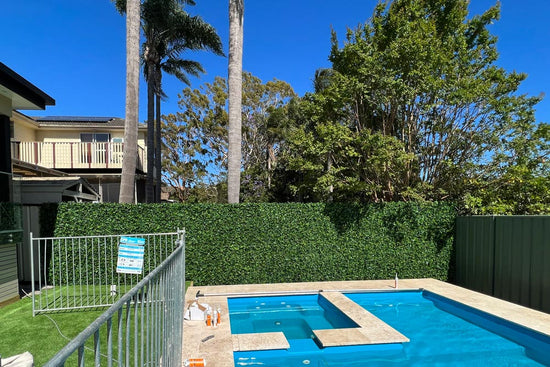 Transforming Outdoor Spaces: Impressive Artificial Green Walls on Colorbond Fences with Evergreen Walls - Evergreen Walls