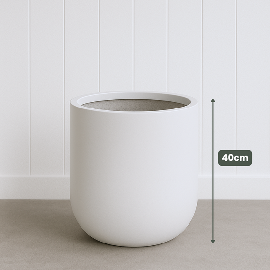 Lightweight Classic Pot | White | Evergreen Walls