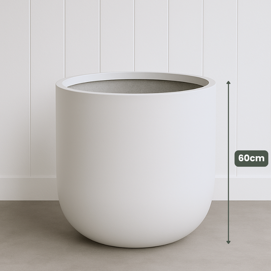 Lightweight Classic Pot | White | Evergreen Walls