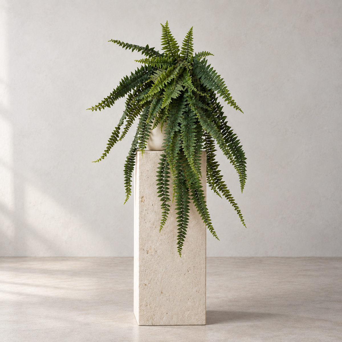 Artificial Boston Fern Hanging Bush | 147cm