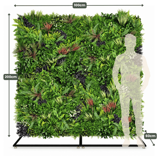 Freestanding Green Wall Privacy Divider