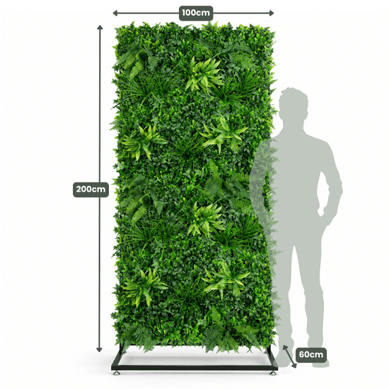 Freestanding Green Wall Privacy Divider