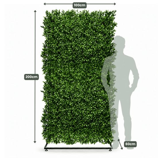 Freestanding Green Wall Privacy Divider