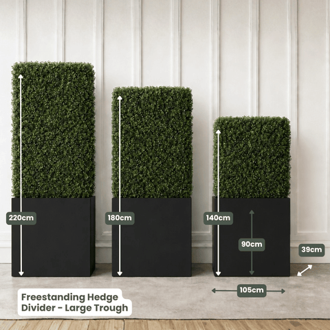 Freestanding Hedge Divider | Evergreen Walls