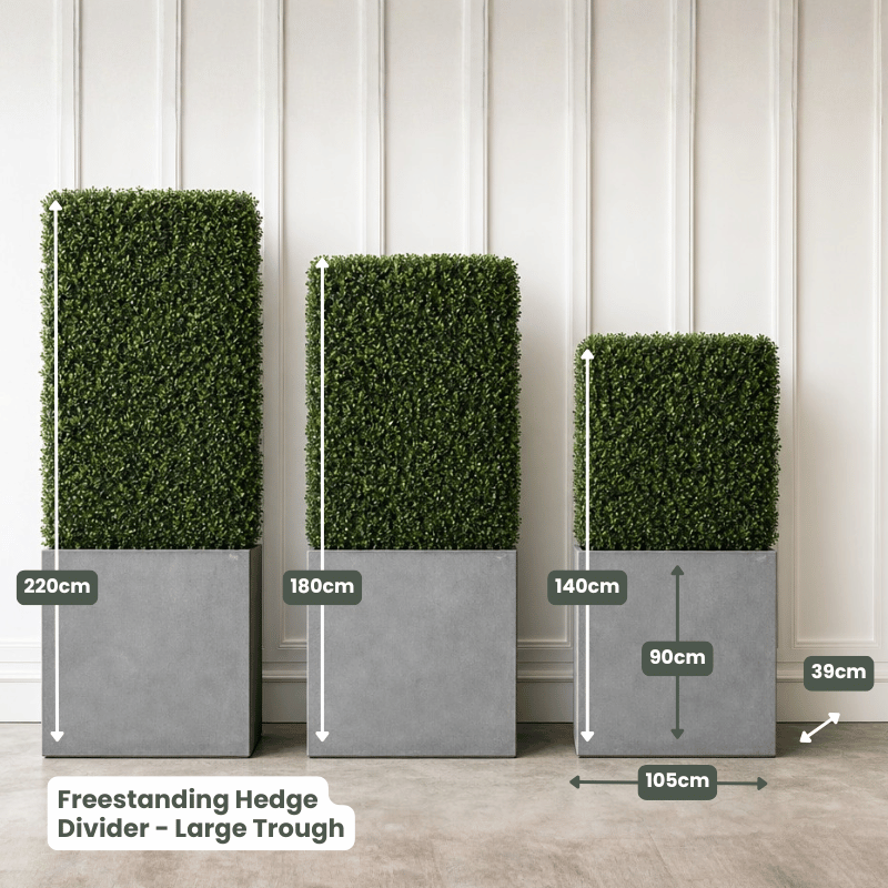 Freestanding Hedge Divider | Evergreen Walls