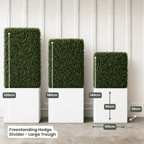 Freestanding Hedge Divider | Evergreen Walls