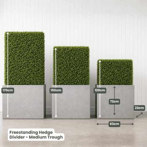 Freestanding Hedge Divider | Evergreen Walls