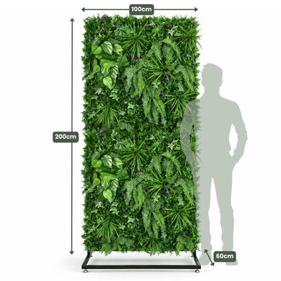 Freestanding Green Wall Privacy Divider