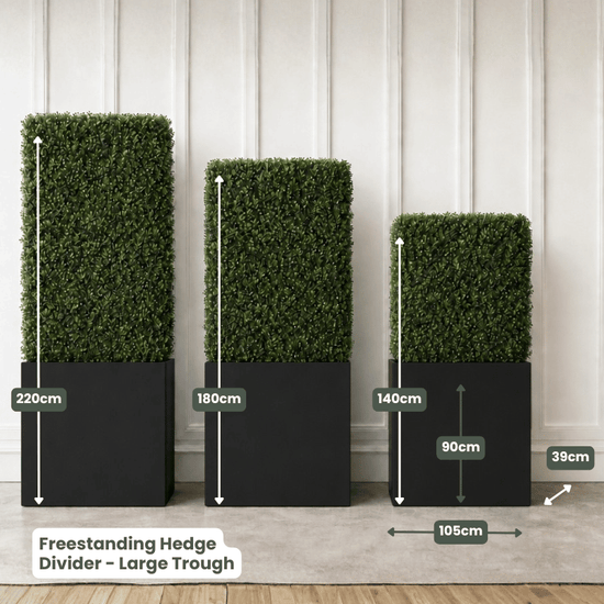 Large Freestanding Hedge Divider