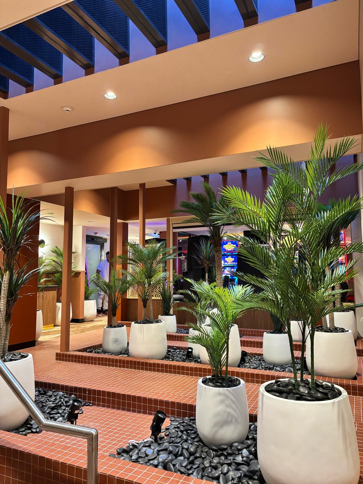 UV stable outdoor artificial plants