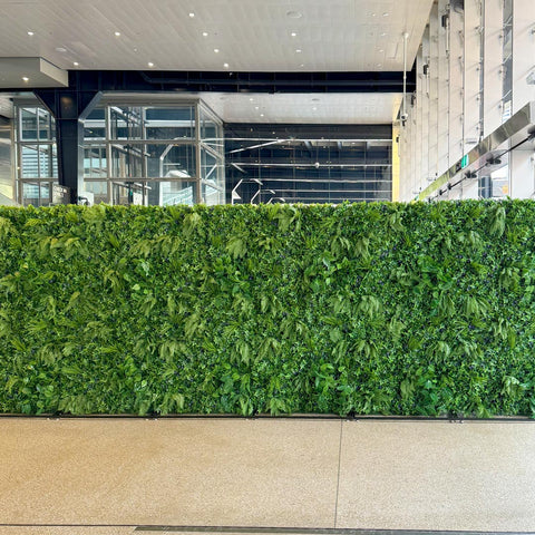 Single Sided Free Standing Green Wall Privacy Wall 2m x 2m