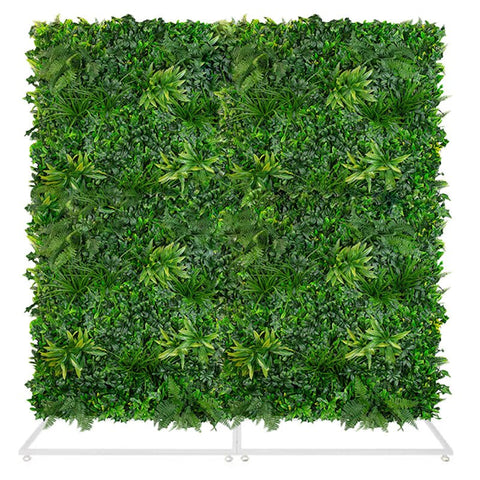 Double Sided Free Standing Green Wall Privacy Wall 2m X 2m - Evergreen Walls