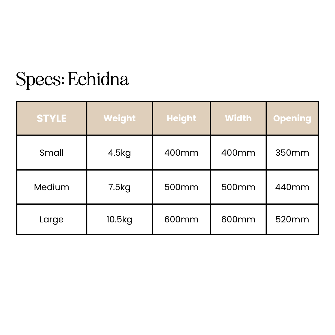 Echidna Triple - 3 x Plant Pot Bundle – Cement Grey (S,M,L) - Evergreen Walls