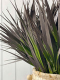 Grass Bush Red 35cm (UV) - Evergreen Walls