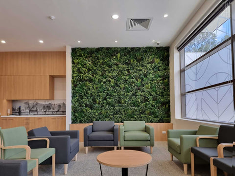 Artficial Green WallPremium Range Commercial Indoors