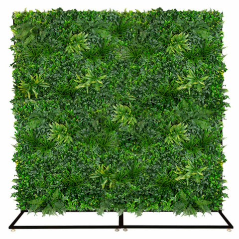 Single Sided Free Standing Green Wall Privacy Wall 2m x 2m - Evergreen Walls