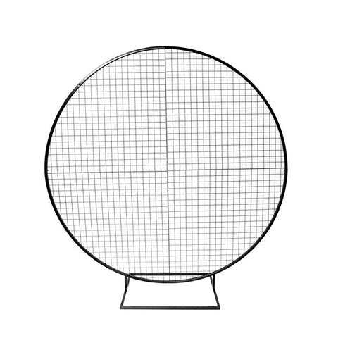 Heavy Duty Mesh Grid Round - Evergreen Walls