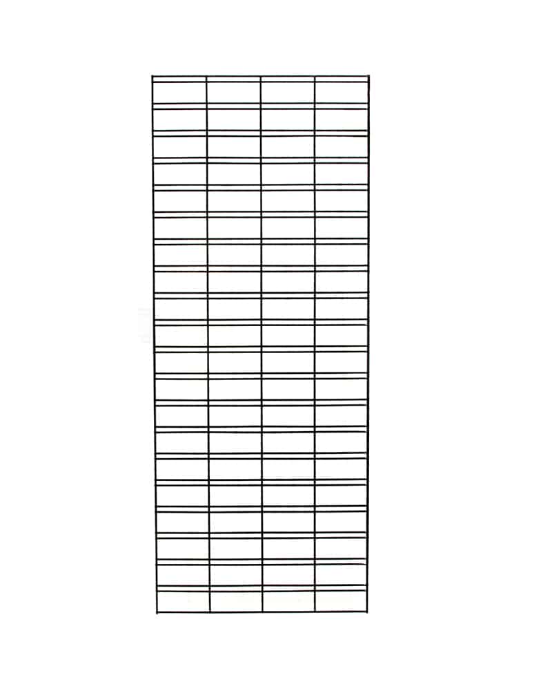Slat Grid Display Mesh Panel - Evergreen Walls